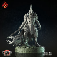 Ghost King: Crippled God Foundry Cursed Souls 3D Resin Print
