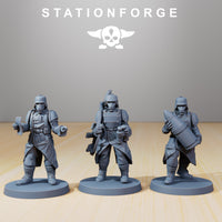 Grim Guard - Artillery: StationForge Grim Dark Future 3D Print
