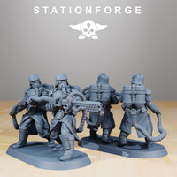 Grim Guard - Armored Squad: StationForge Grim Dark Future 3D Print
