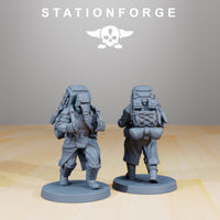 Grim Guard - Armored Squad: StationForge Grim Dark Future 3D Print
