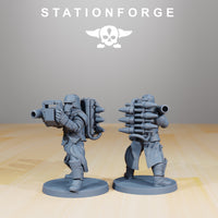 Grim Guard - Armored Squad: StationForge Grim Dark Future 3D Print
