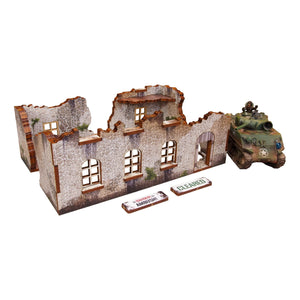 PRE-PAINTED WWII RUINS 3 Warlord Games Bolt Action