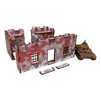 PRE-PAINTED WWII WINTER RUINS 1 Warlord Games Bolt Action