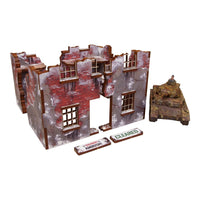 PRE-PAINTED WWII WINTER RUINS 3 Warlord Games Bolt Action