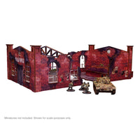Pre-Painted WW2 Ostfront Stalingrad Factory Front: Warlord Games Terrain
