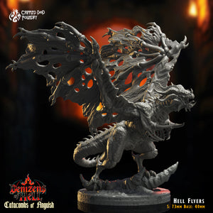 Hell Flyers: Crippled God Foundry Age of Fantasy 3D Print