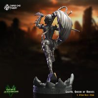 Lilith, Queen of Knives: Crippled God Foundry Grim Dark Future 3D Print
