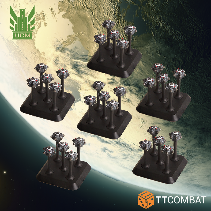 UCM Mines TT Combat DropFleet Commander PREORDER | Tabletop Heaven
