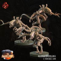 Nilvorax Broodlings: Crippled God Foundry Grim Dark Future 3D Print
