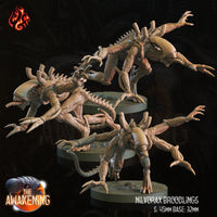 Nilvorax Broodlings: Crippled God Foundry Grim Dark Future 3D Print
