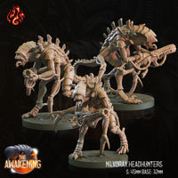 Nilvorax Headhunters: Crippled God Foundry Grim Dark Future 3D Print
