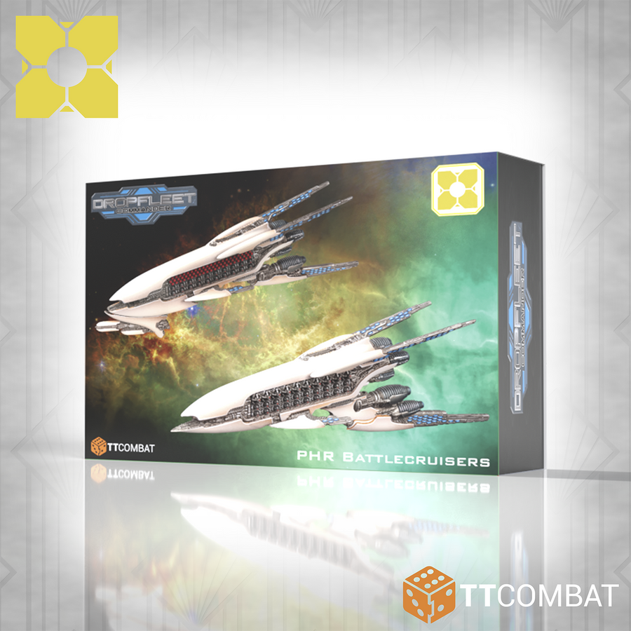 PHR Plastic Battlecruisers TT Combat DropFleet Commander | Tabletop Heaven