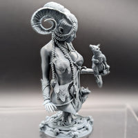 Faun Fantasy Bust: Printomancer 8K Resolution Resin 3D Print