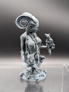 Faun Fantasy Bust: Printomancer 8K Resolution Resin 3D Print