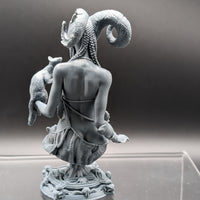 Faun Fantasy Bust: Printomancer 8K Resolution Resin 3D Print