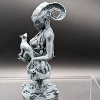 Faun Fantasy Bust: Printomancer 8K Resolution Resin 3D Print