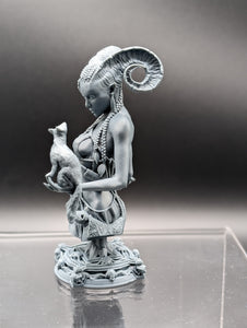 Faun Fantasy Bust: Printomancer 8K Resolution Resin 3D Print