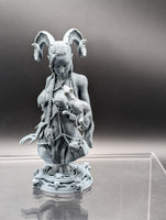 Faun Fantasy Bust: Printomancer 8K Resolution Resin 3D Print
