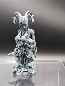 Faun Fantasy Bust: Printomancer 8K Resolution Resin 3D Print