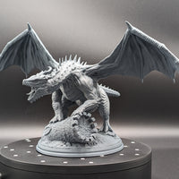 Dragons of the World: Emerald Dragon, Resin 3D Print, Evox Arts