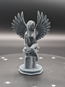 Zarina Angelic: Female Miniatures 3D Resin Print