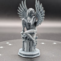 Zarina Angelic: Female Miniatures 3D Resin Print