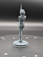 Zarina Human Standing: Female Miniatures 3D Resin Print
