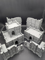 Full Tournament Table Terrain: Domina Ferrum Grim Dark Imperial 3D Printed Scenery
