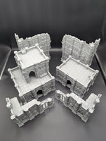 Full Tournament Table Terrain: Domina Ferrum Grim Dark Imperial 3D Printed Scenery
