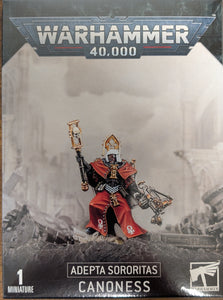 Adepta Sororitas - Canoness: Games Workshop Warhammer 40000