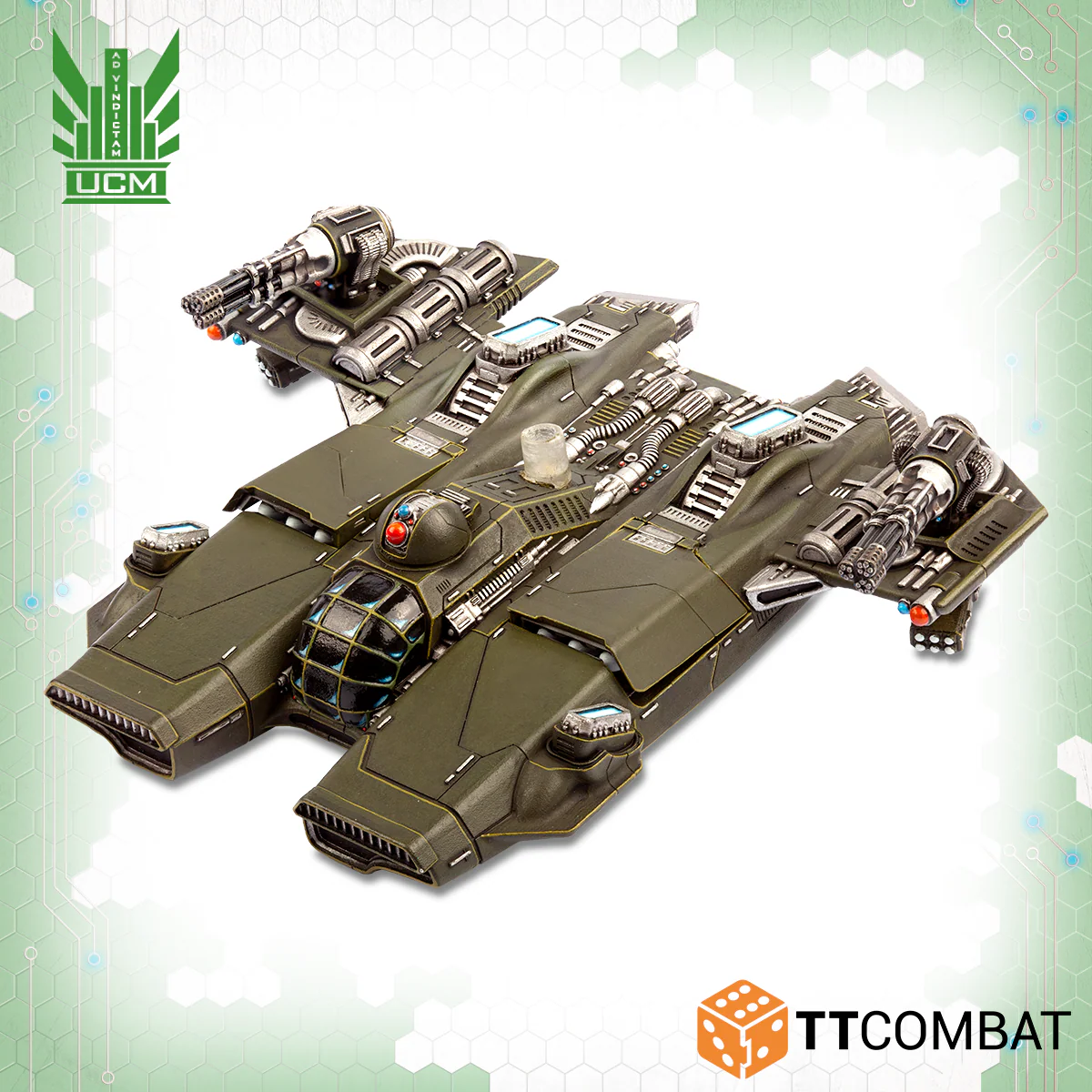 UCM - Phoenix Command Gunship: TT Combat Dropzone Commander | Tabletop ...