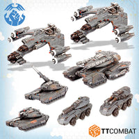 Resistance - Platoon Armour Battlegroup: TT Combat Dropzone Commander
