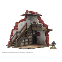 2 Story Building Internal with Staircase Warlord Games Terrain
