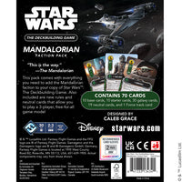 Star Wars: The Deckbuilding Game Mandalorian Faction Pack Fantasy Flight Games Board game
