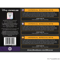 Star Wars: Legion - Imperial Specialists Galactic Empire Atomic Mass Games
