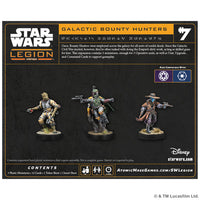 Star Wars Legion: Galactic Bounty Hunters   Atomic Mass Games
