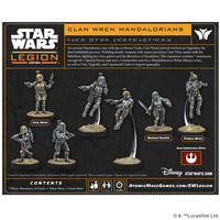 Star Wars: Legion - Clan Wren Mandalorians Shadow Collective Atomic Mass Games
