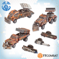 Storm Artillery Wagons Resistance Dropzone Commander TT Combat
