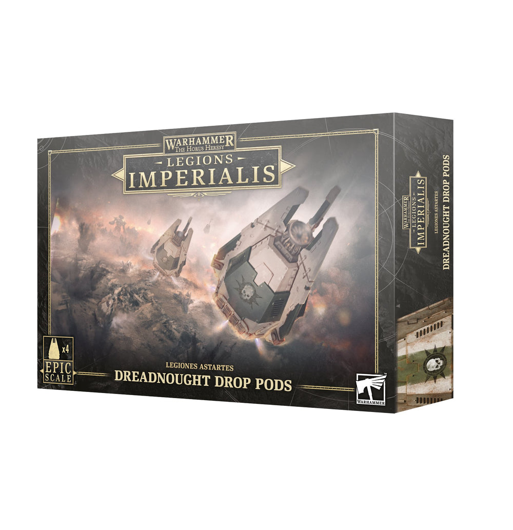 LEGIONS IMPERIALIS: DREADNOUGHT DROP PODS Games Workshop Warhammer Horus Heresy Preorder, Ships 05/18