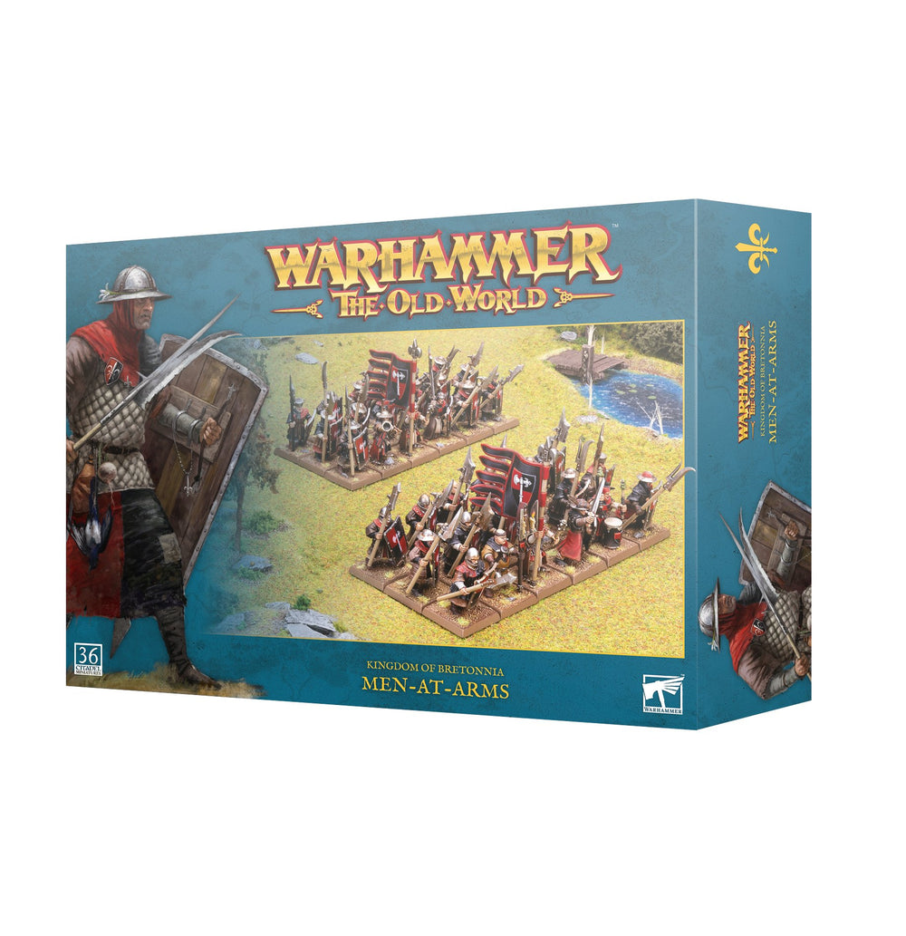 KINGDOM OF BRETONNIA: MEN-AT-ARMS Games Workshop Warhammer Old World