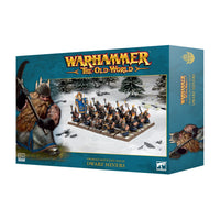 DWARFEN MOUNTAIN HOLDS: DWARF MINERS Games Workshop Warhamer Old World