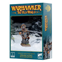 DWARFEN MOUNTAIN HOLDS: DWARF KING WITH OATHSTONE GW Warhamer Old World