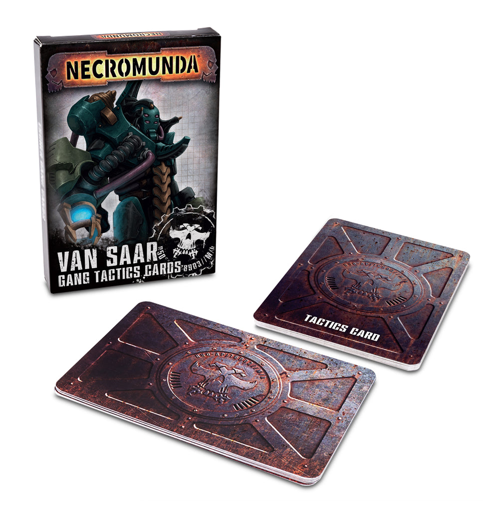 Van Saar Gang Cards: Games Workshop Necromunda