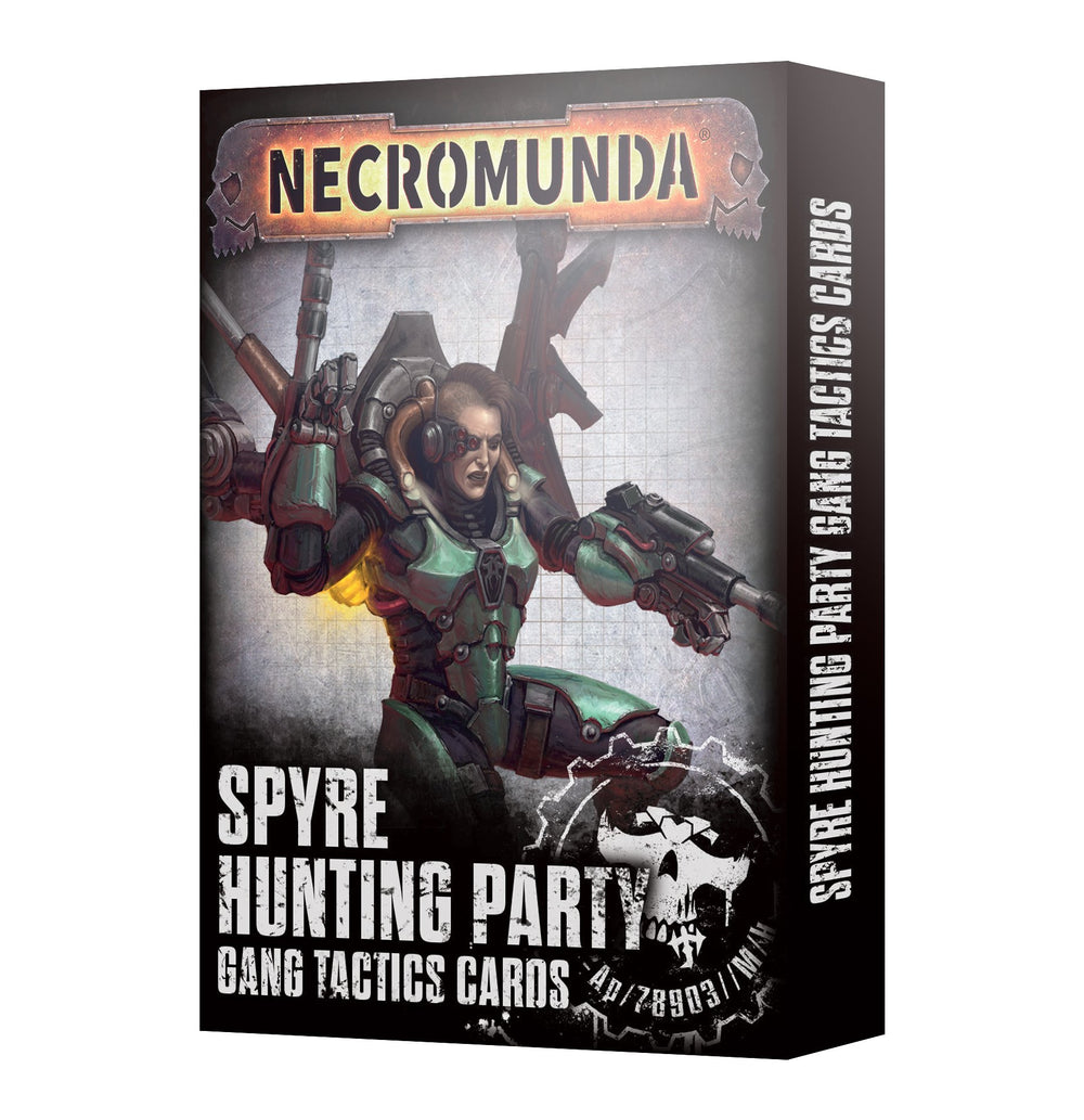 SPYRE HUNTING PARTY GANG TACTICS CARDS Games Workshop Necromunda