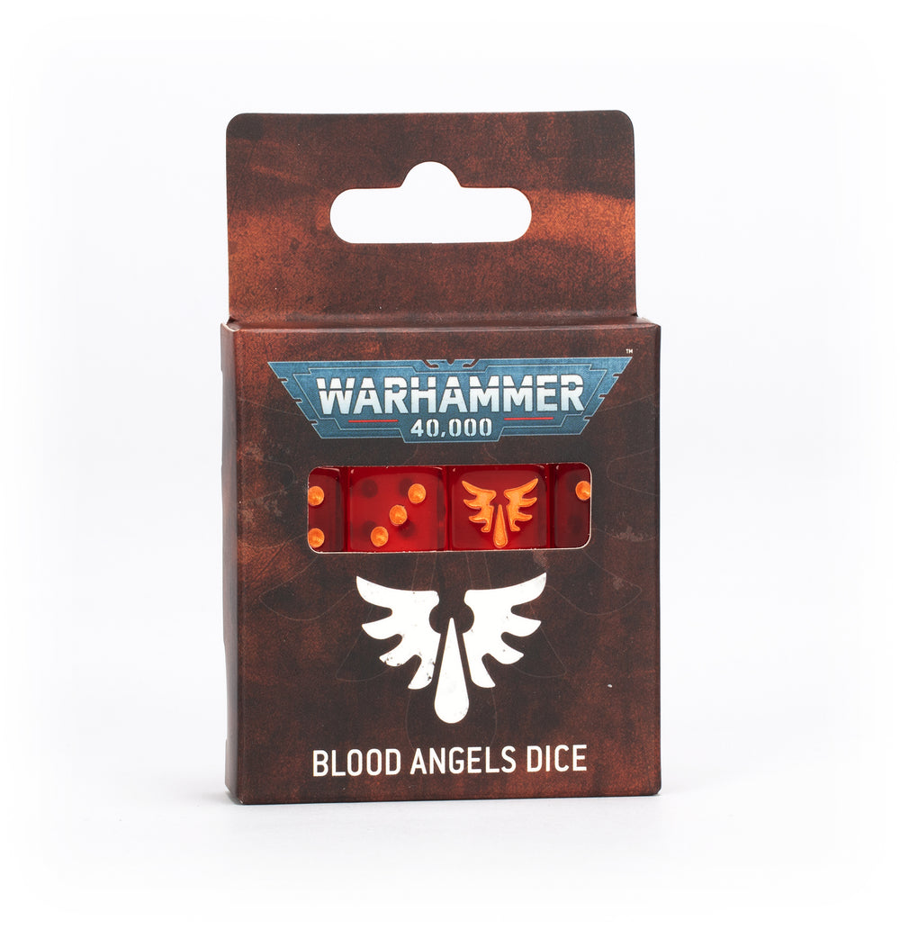 BLOOD ANGELS: DICE Games Workshop Warhammer 40000 Preorder, Ships 10/19