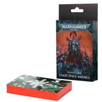 CHAOS SPACE MARINES: DATASHEET CARDS (ENG) Games Workshop Warhammer 40000