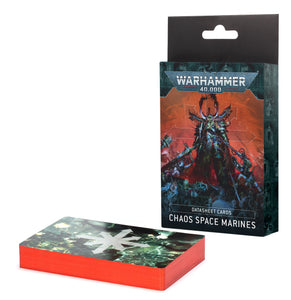 CHAOS SPACE MARINES: DATASHEET CARDS (ENG) Games Workshop Warhammer 40000