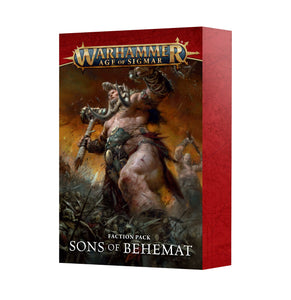 SONS OF BEHEMAT: FACTION PACK (ENG) Games Workshop Warhammer Age of Sigmar