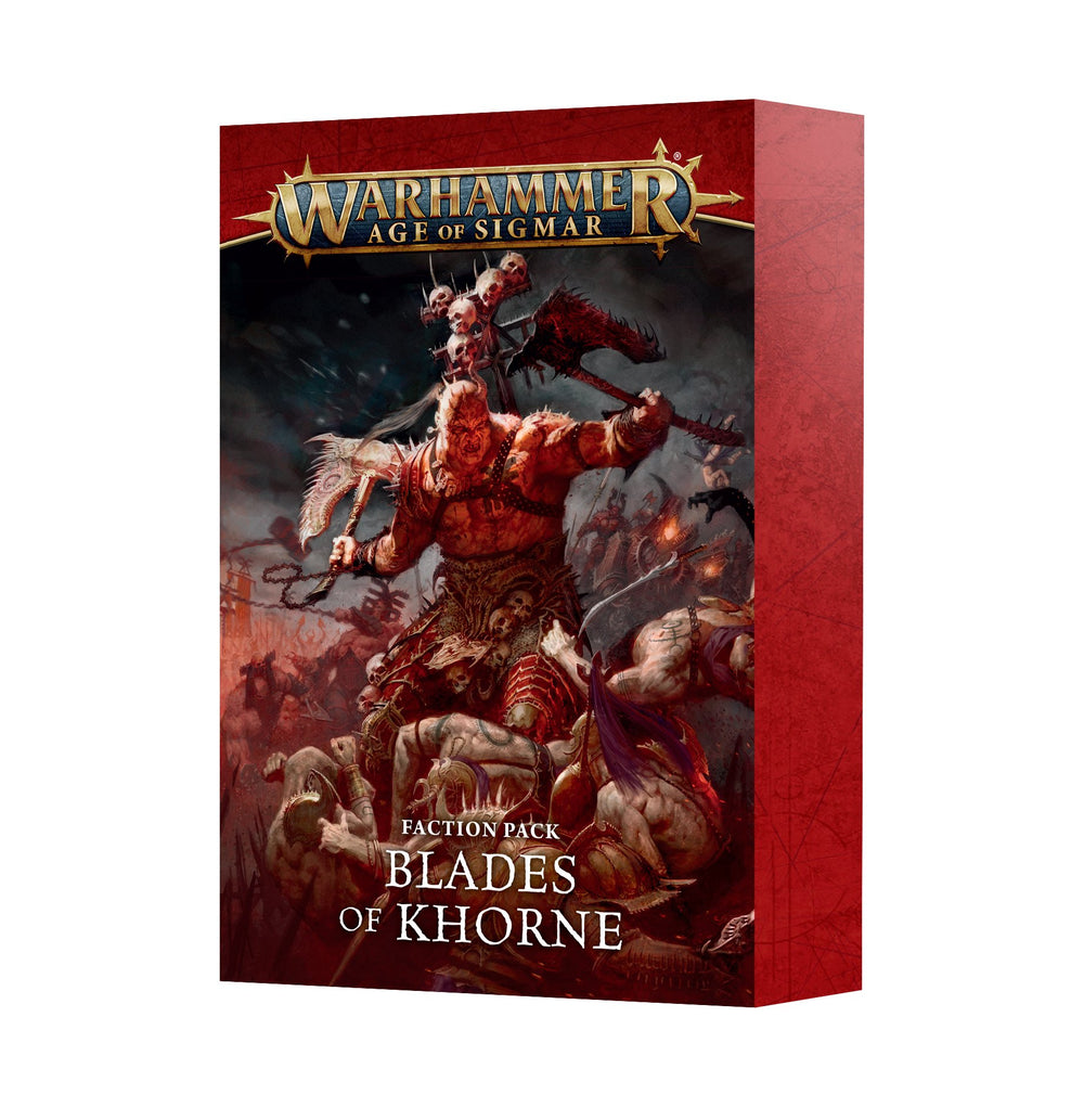 BLADES OF KHORNE: FACTION PACK (ENG) Games Workshop Warhammer Age of Sigmar