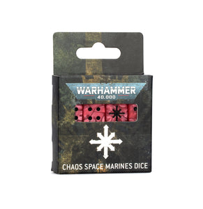 CHAOS SPACE MARINES: DICE Games Workshop Warhammer 40000